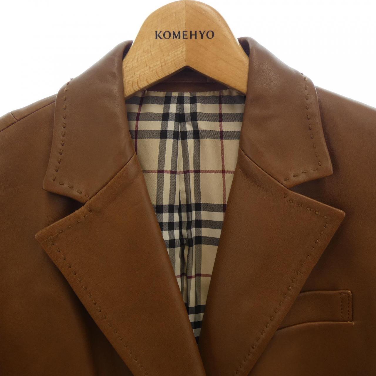 BURBERRY LONDON BURBERRY LONDON LEATHER JACKET