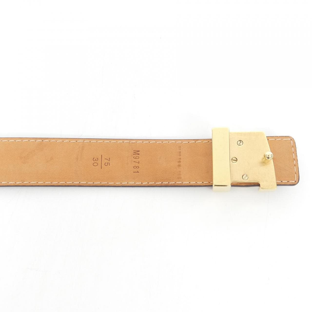 ルイヴィトン LOUIS VUITTON サンチュール LVイニシアル M9781 BELT