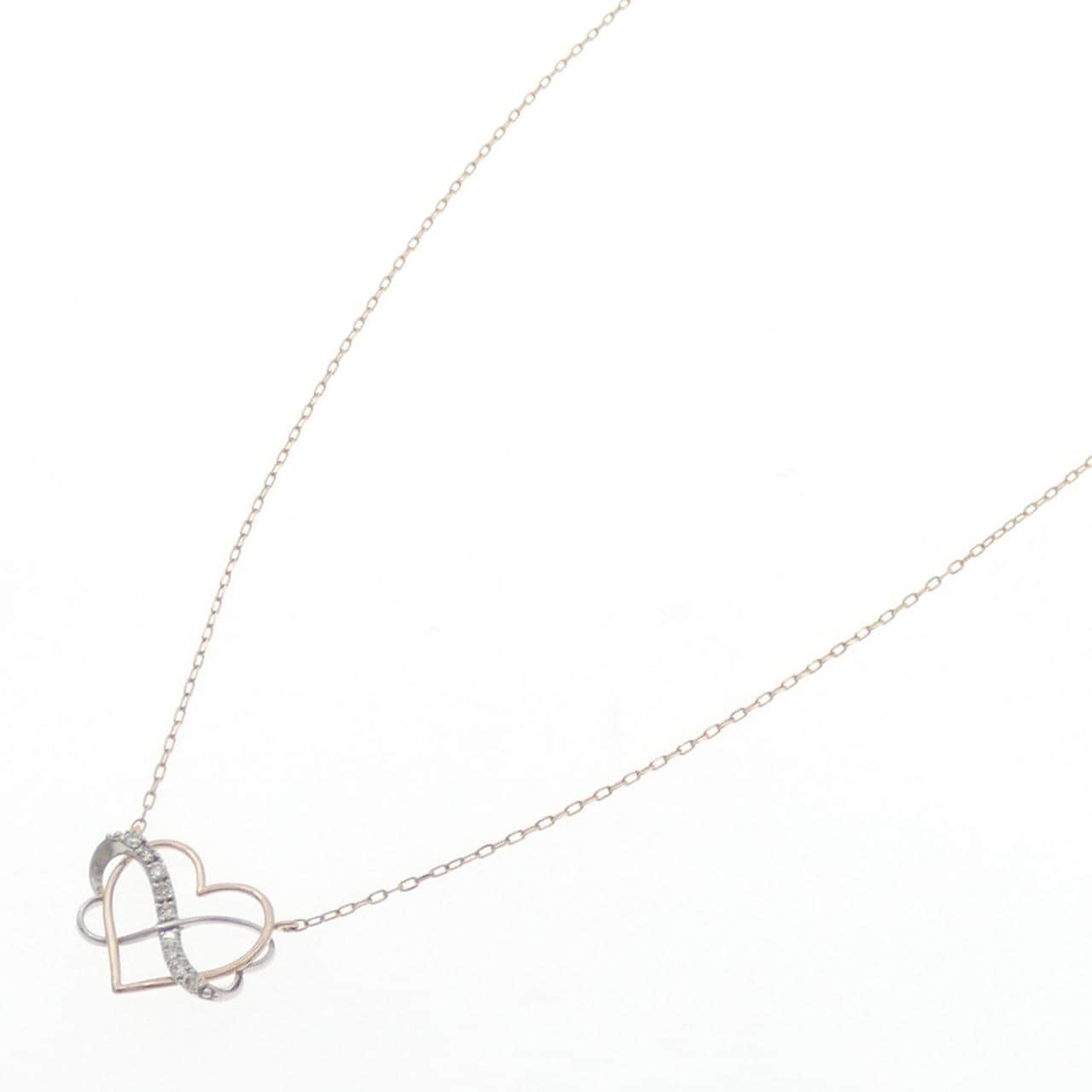 サマンサティアラ ハート ダイヤモンド ネックレス