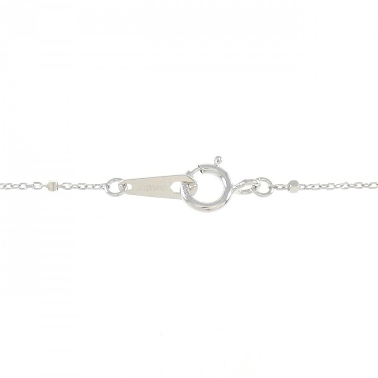 K18WG ダイヤモンド ネックレス 0.06CT