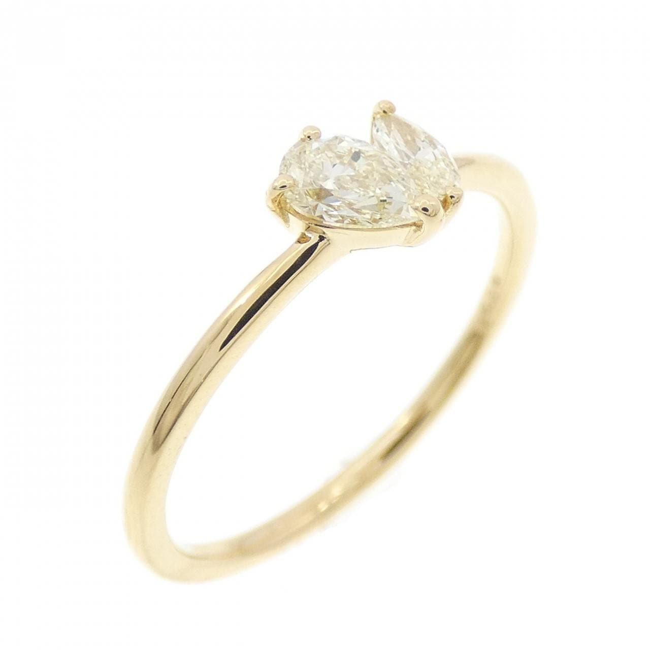 【新品】K18YG ダイヤモンド リング 0.30CT