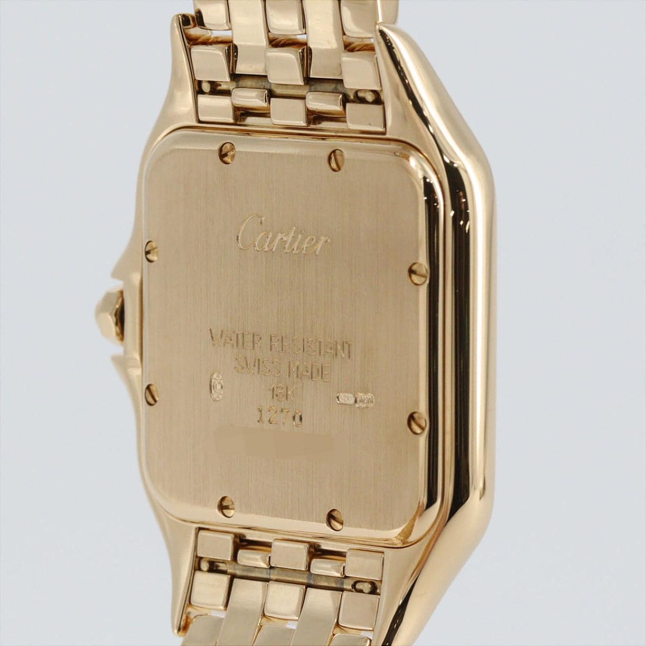 Cartier Panthere LM YG/D WF4037B9 黄金石英