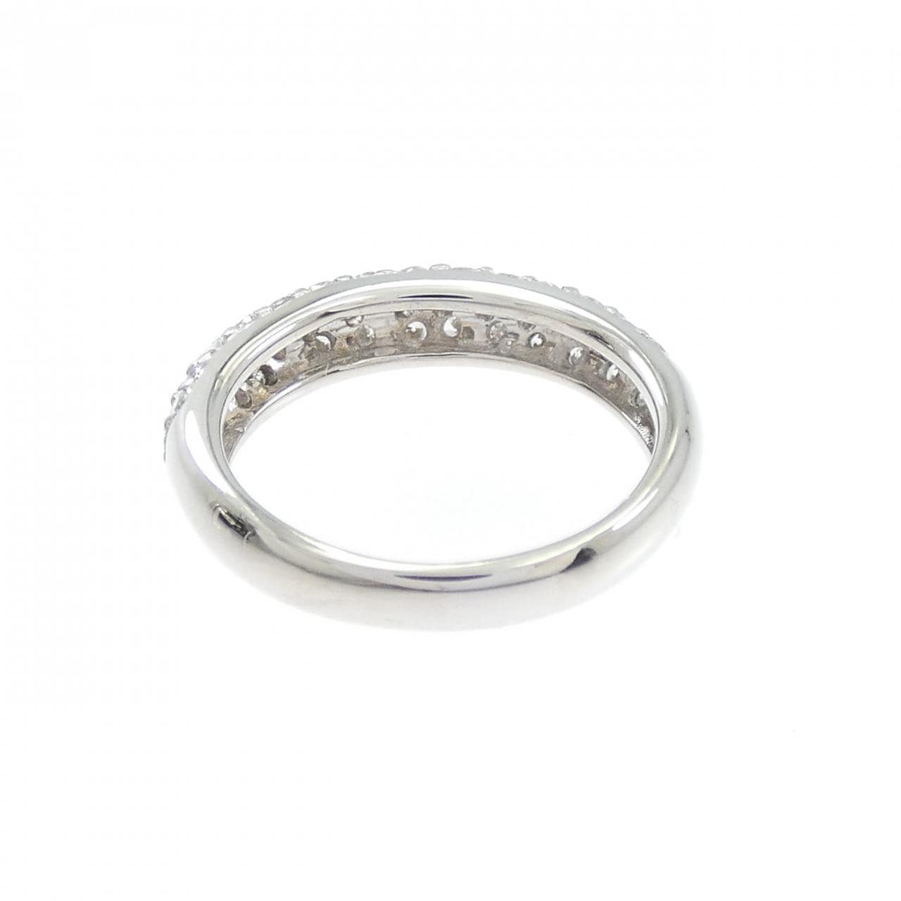 PT900 パヴェ ダイヤモンド ピンキーリング 0.31CT