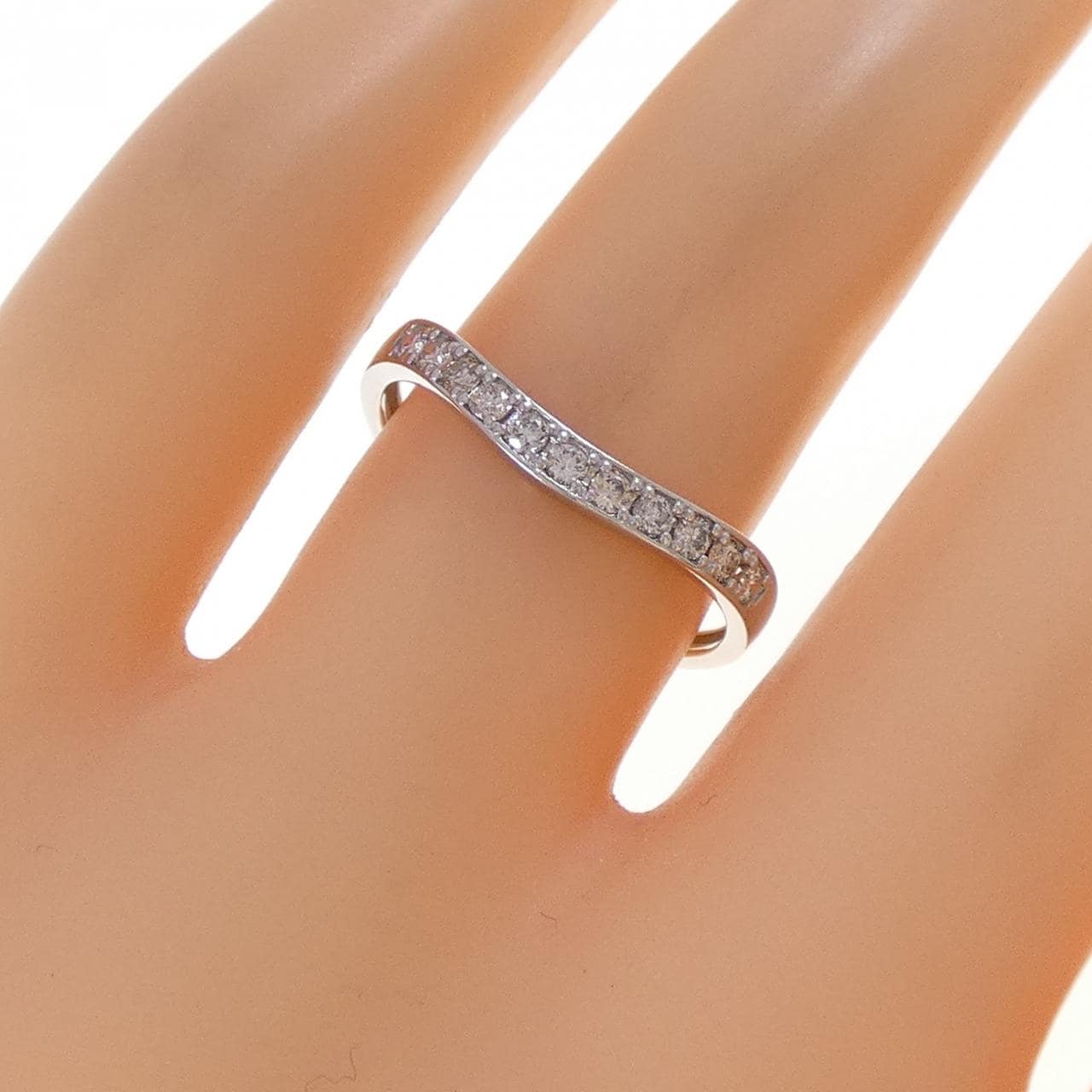 PT950 ダイヤモンド リング 0.20CT