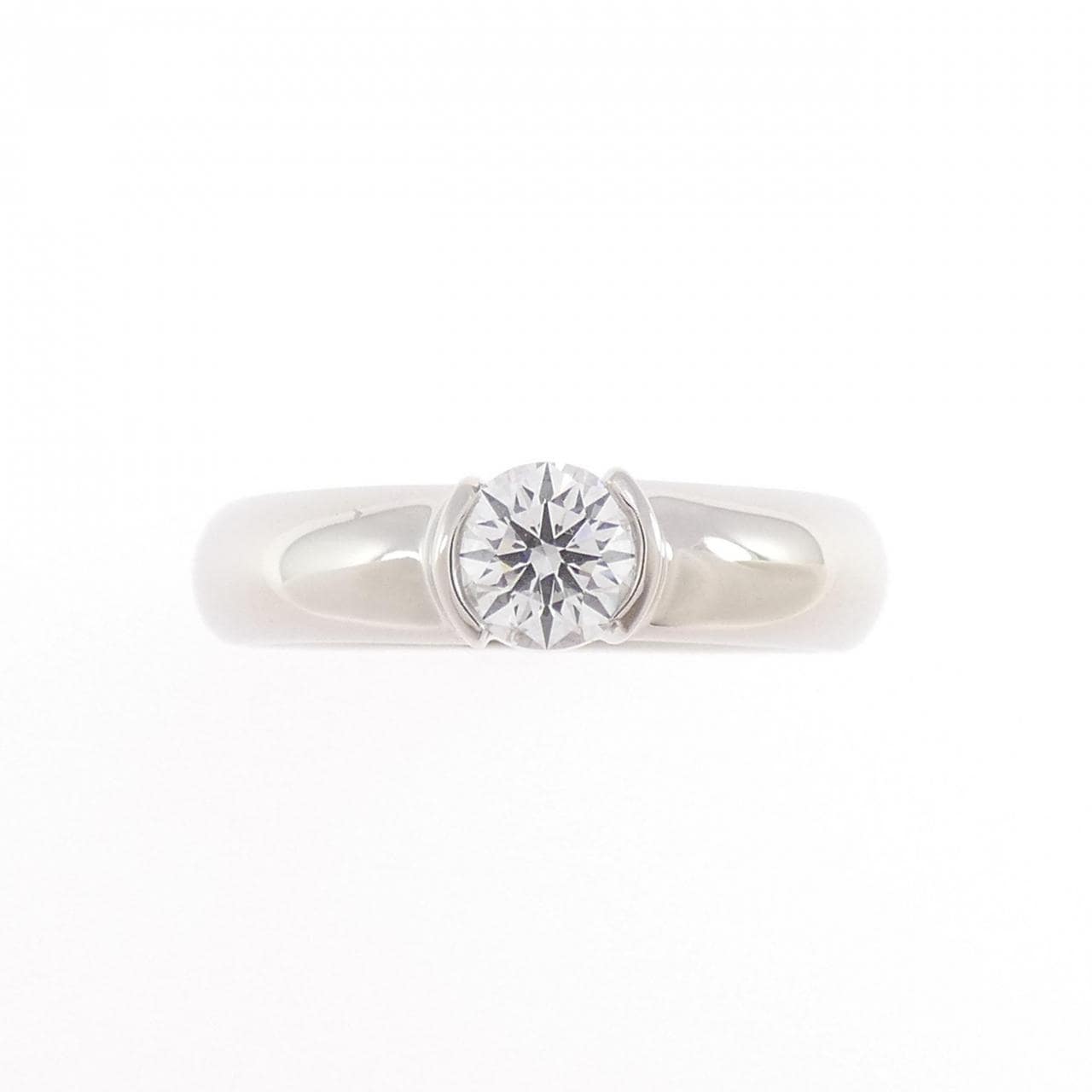 ティファニー ドッツ リング 0.33CT F VS1