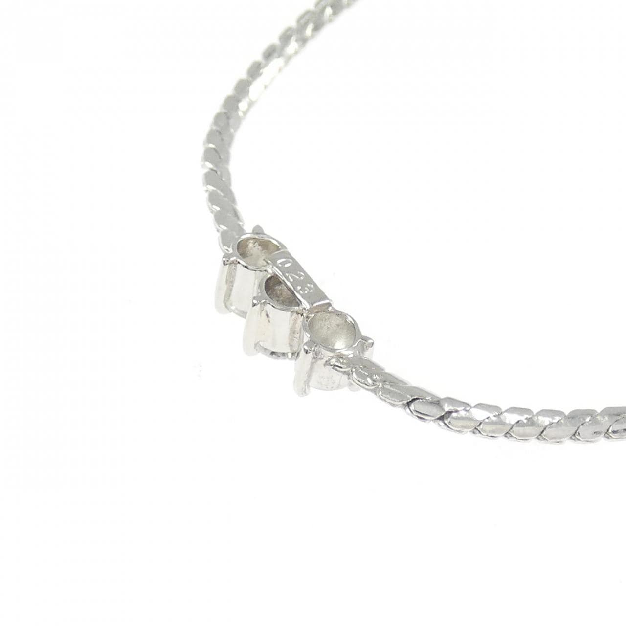 PT850 ダイヤモンド ネックレス 0.23CT