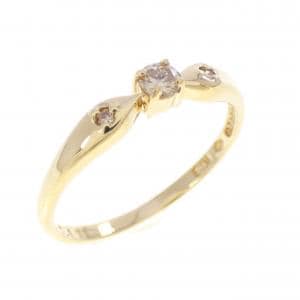 K18YG ダイヤモンド リング 0.10CT