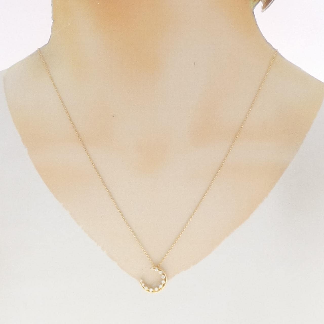 スタージュエリー ダイヤモンド ネックレス 0.21CT