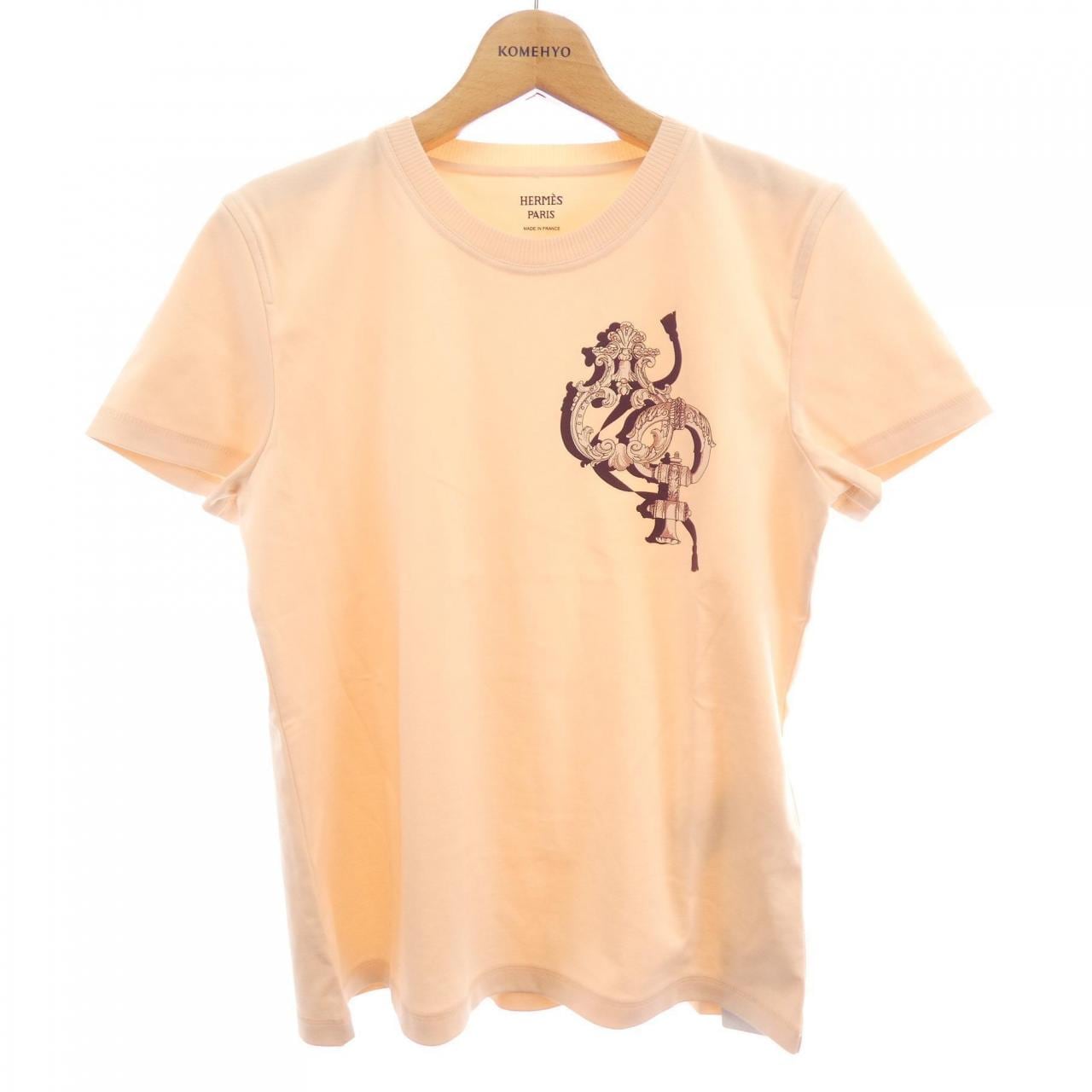 エルメス HERMES カルトゥッシュ 6E4641DC Tシャツ
