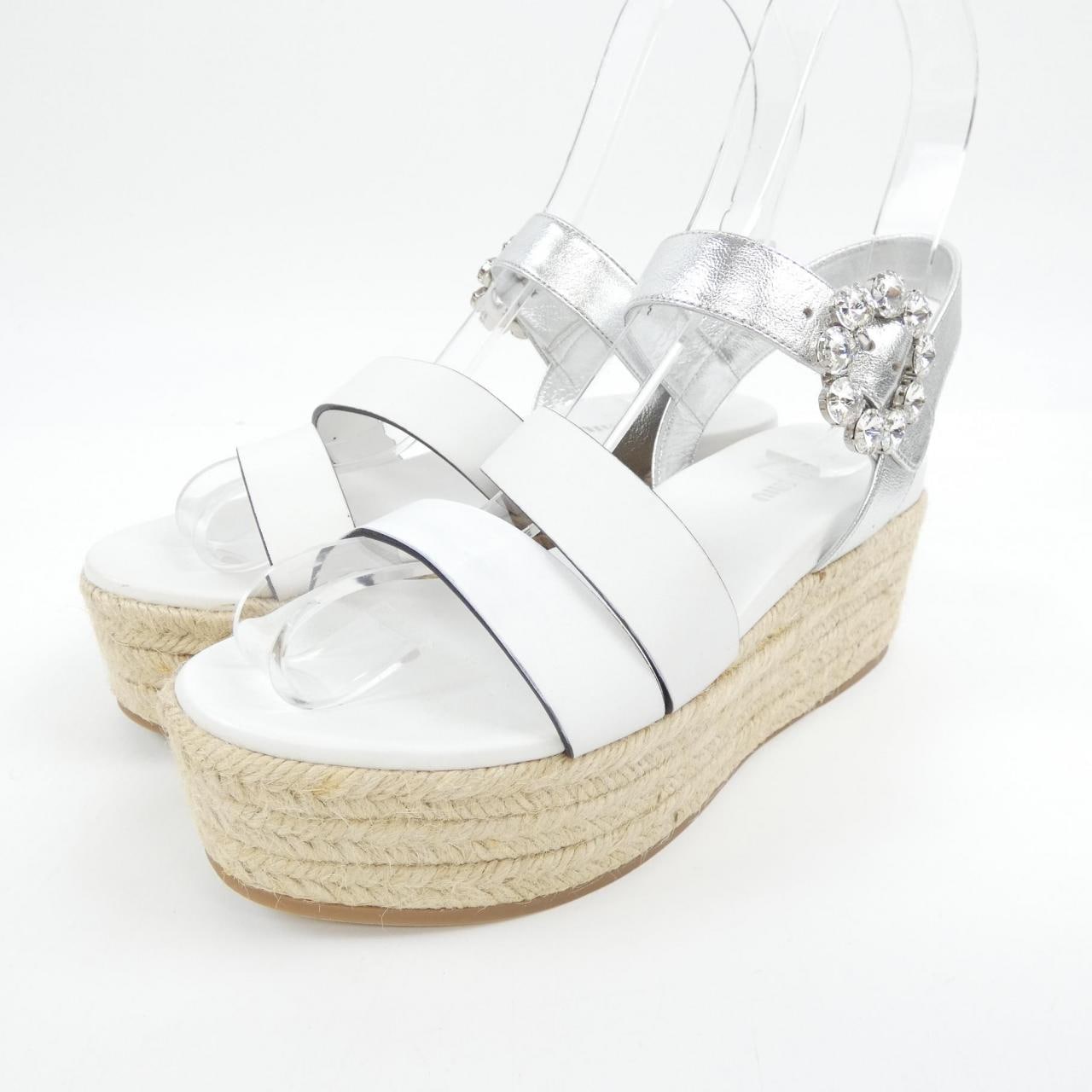 MIU MIU Miu 5XZ379 涼鞋
