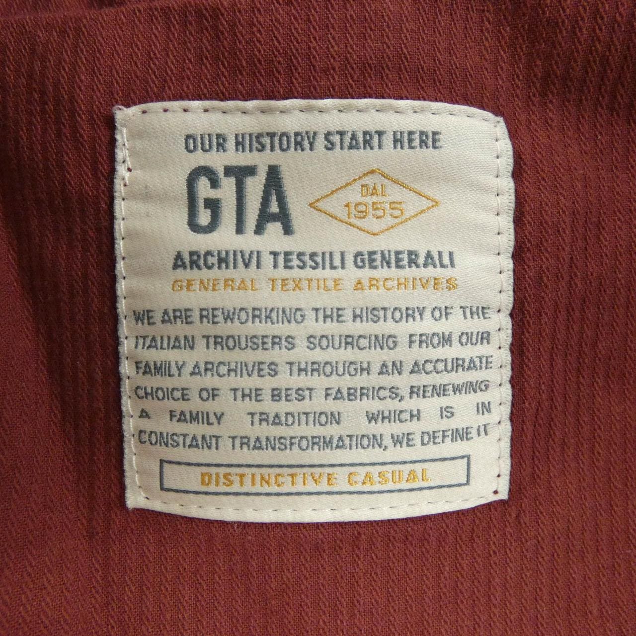 ジーティーアー G.T.A パンツ