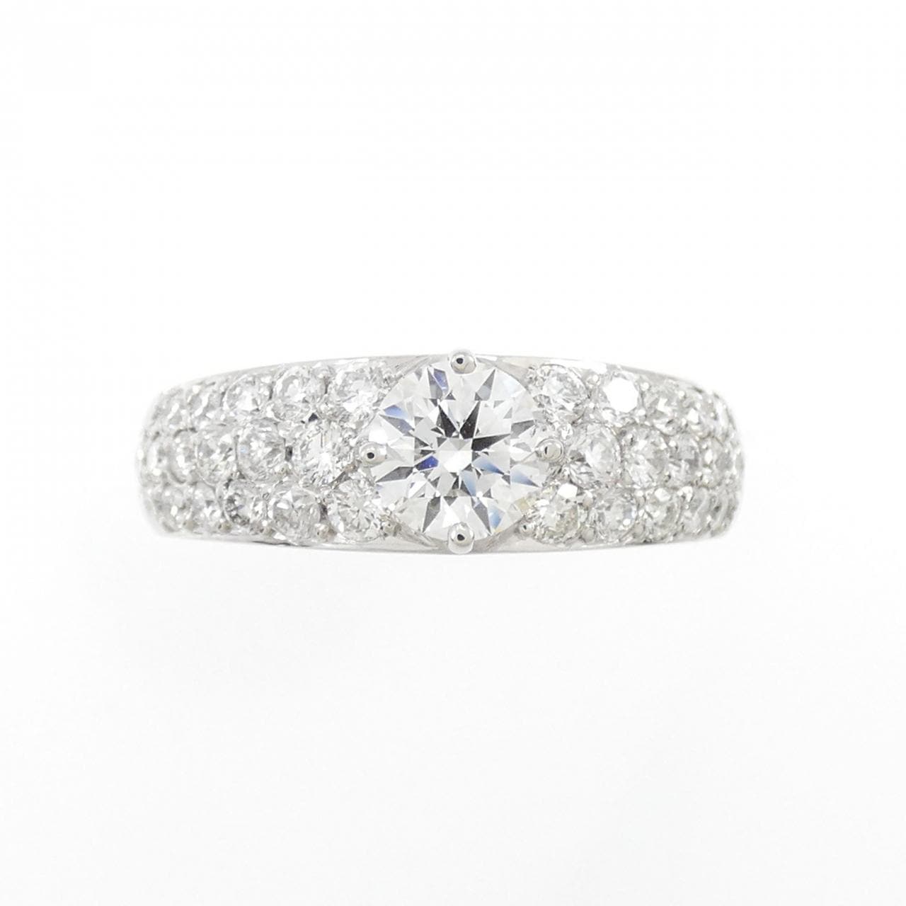 PT Diamond Ring 0.505CT E SI2 EXT