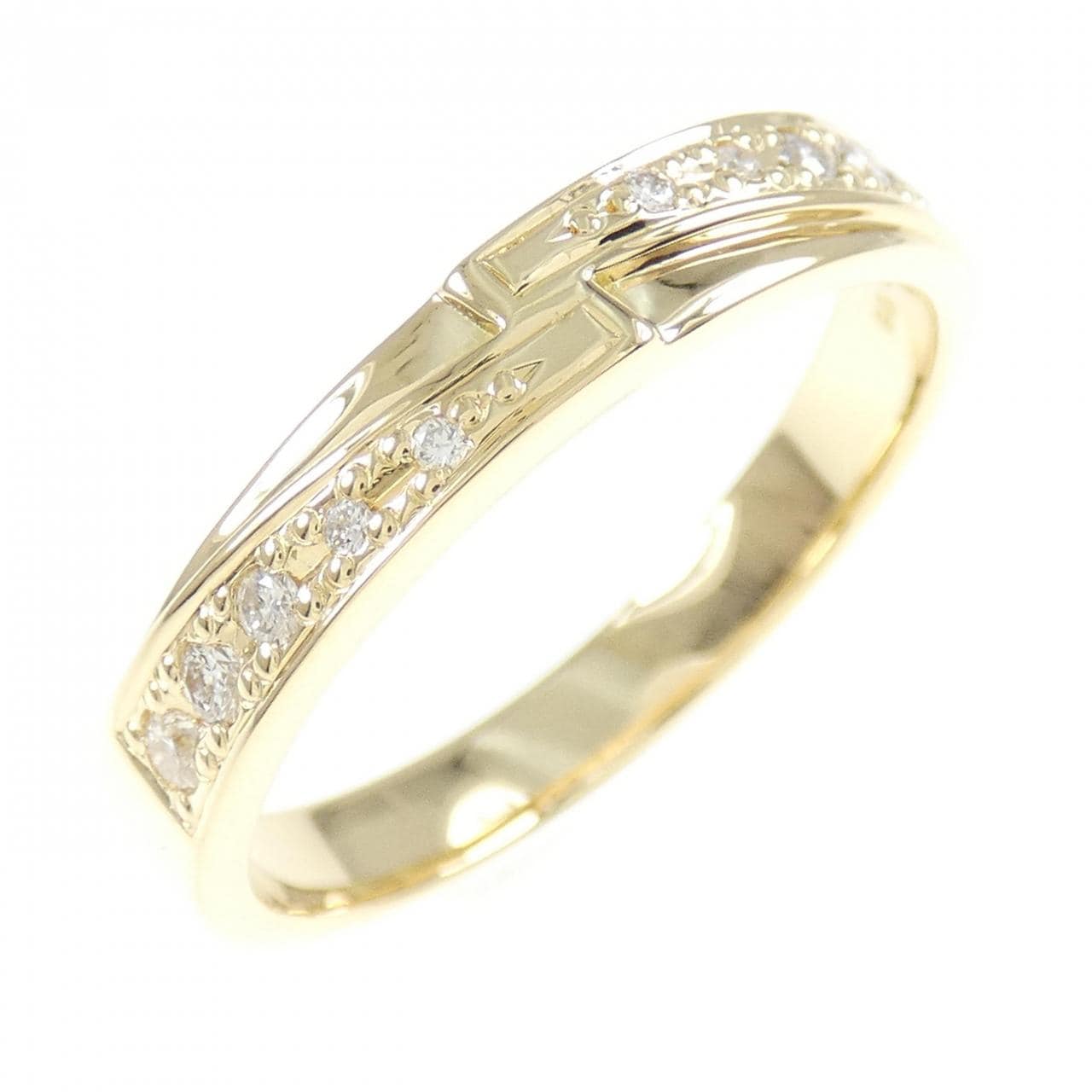 K18YG ダイヤモンド リング 0.15CT