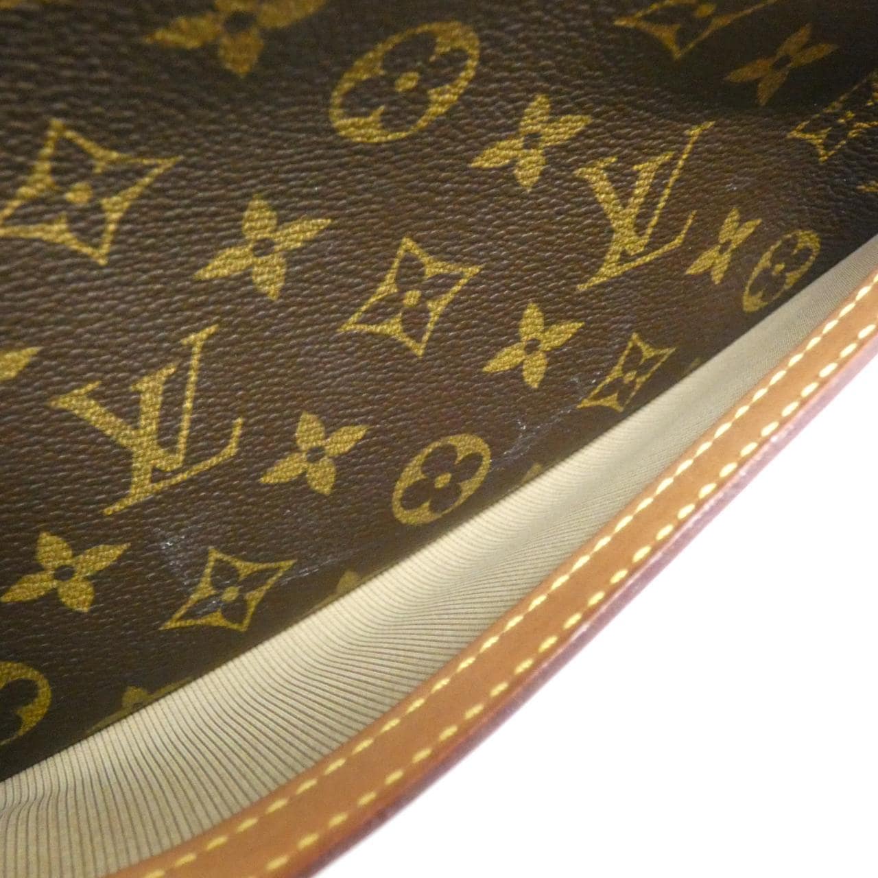 LOUIS VUITTON Monogram Reporter 28 公分 M45254 單肩包
