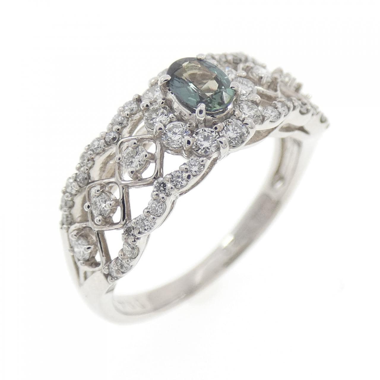 PT900 アレキサンドライト リング 0.20CT