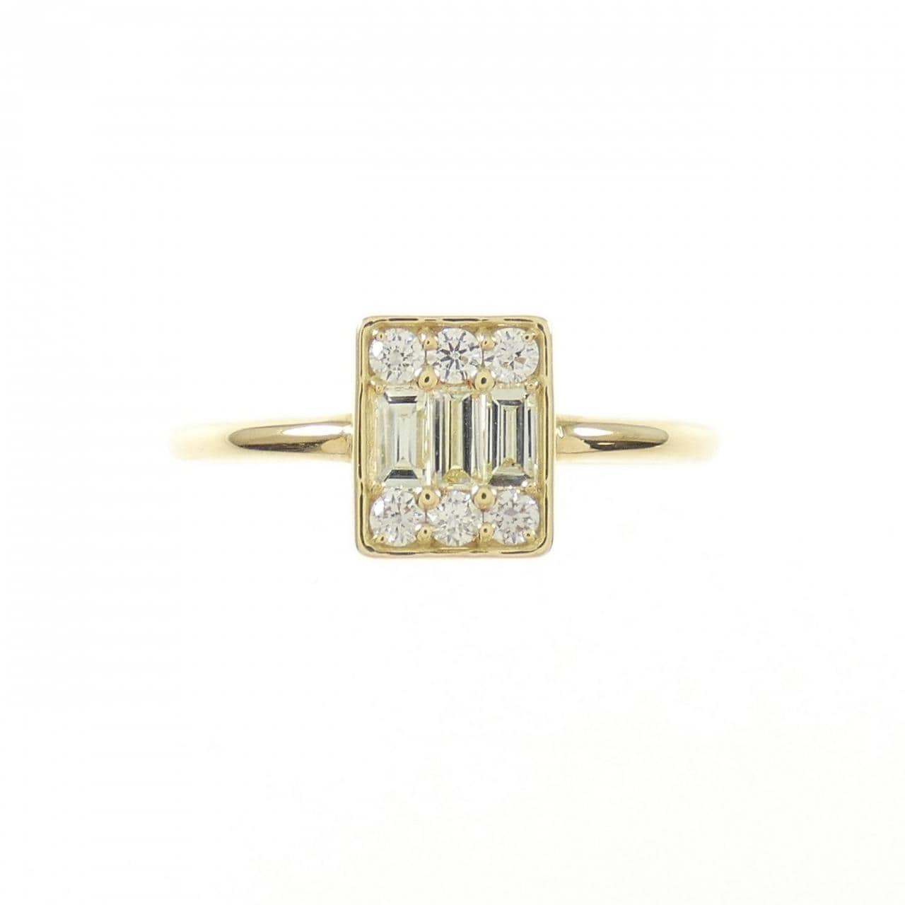【新品】K18YG ダイヤモンド リング 0.30CT