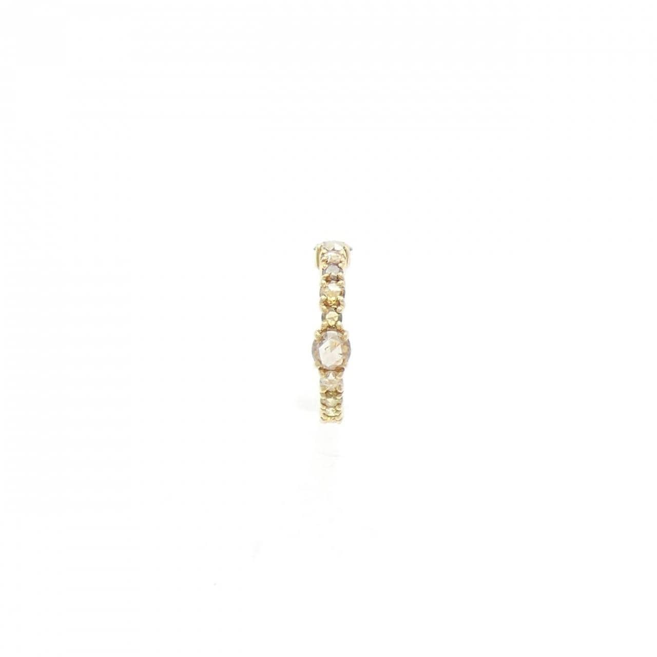 【新品】K18YG ダイヤモンド イヤーカフ 0.44CT 片耳
