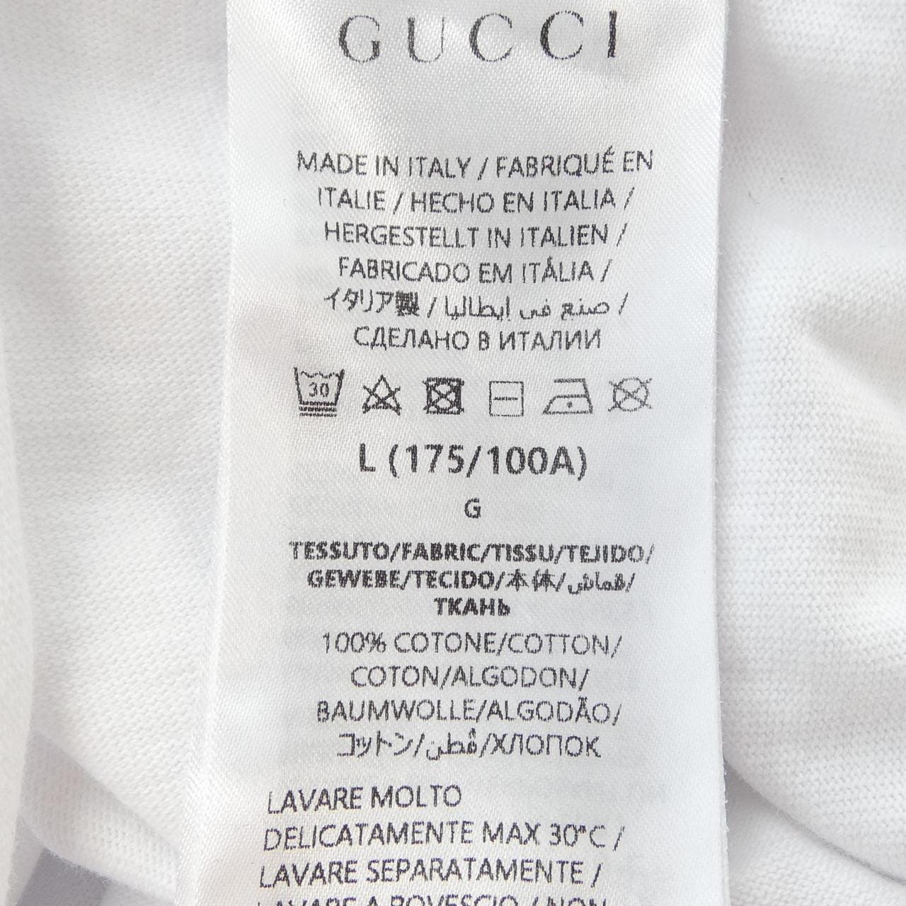 グッチ GUCCI GUCCIプリントコットンジャージーTシャツ 784361 XJGKB Tシャツ