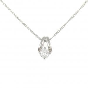 PT900/PT850 ダイヤモンド ネックレス 0.218CT
