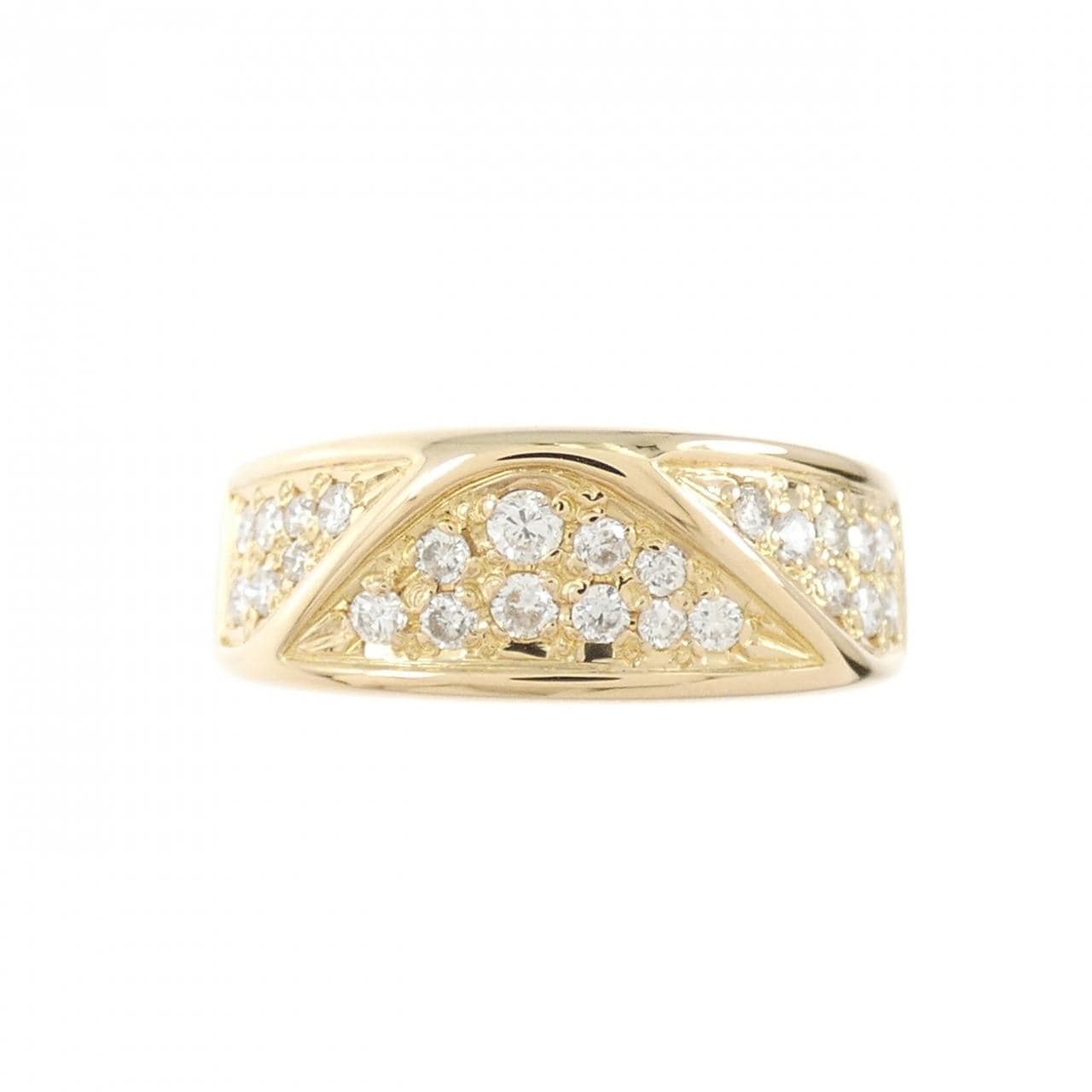 K18YG ダイヤモンド リング 0.31CT