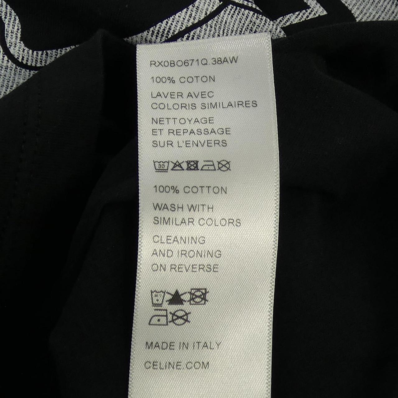 セリーヌ CELINE ルーズTシャツ RX0BO671Q Tシャツ