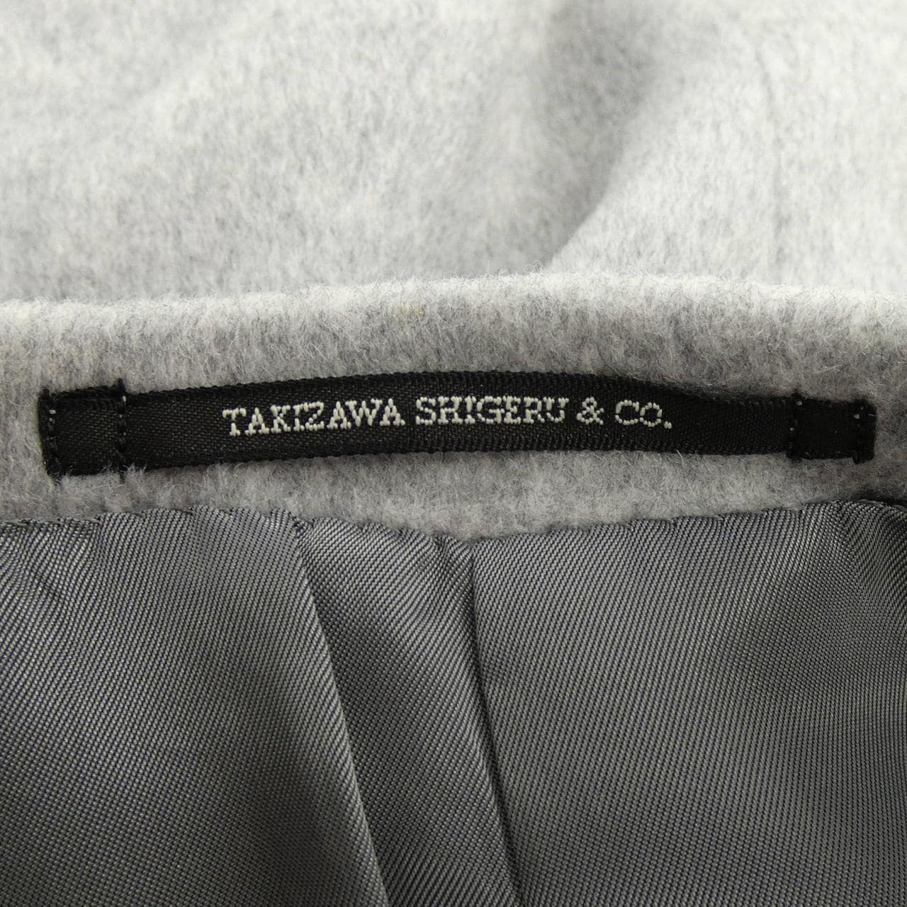 タキザワシゲル TAKIZAWA SHIGERU チェスターコート