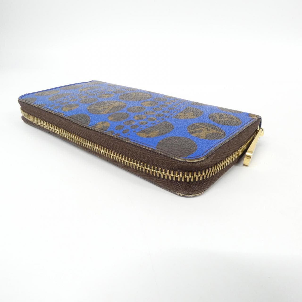 ルイヴィトン モノグラム パンプキンドット(ヤヨイクサマ) ジッピー ウォレット M60448 財布