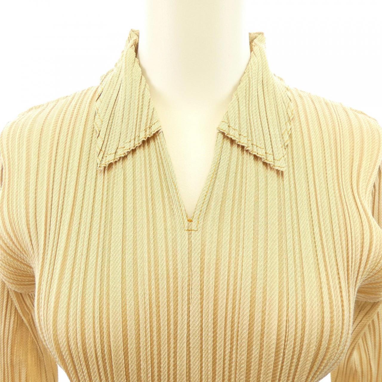 プリーツプリーズ PLEATS PLEASE 2025 COTTON DENIM PP51JK601 758001A トップス