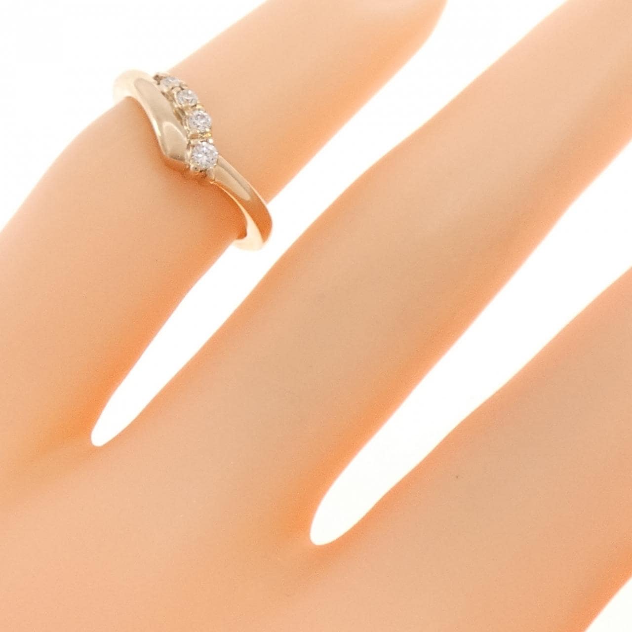 スタージュエリー ダイヤモンド ピンキー リング 0.06CT