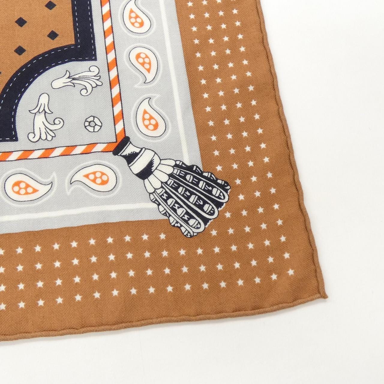 エルメス HERMES HARNAIS DE COUR BANDANA H243935S カレジェアン140 ショール