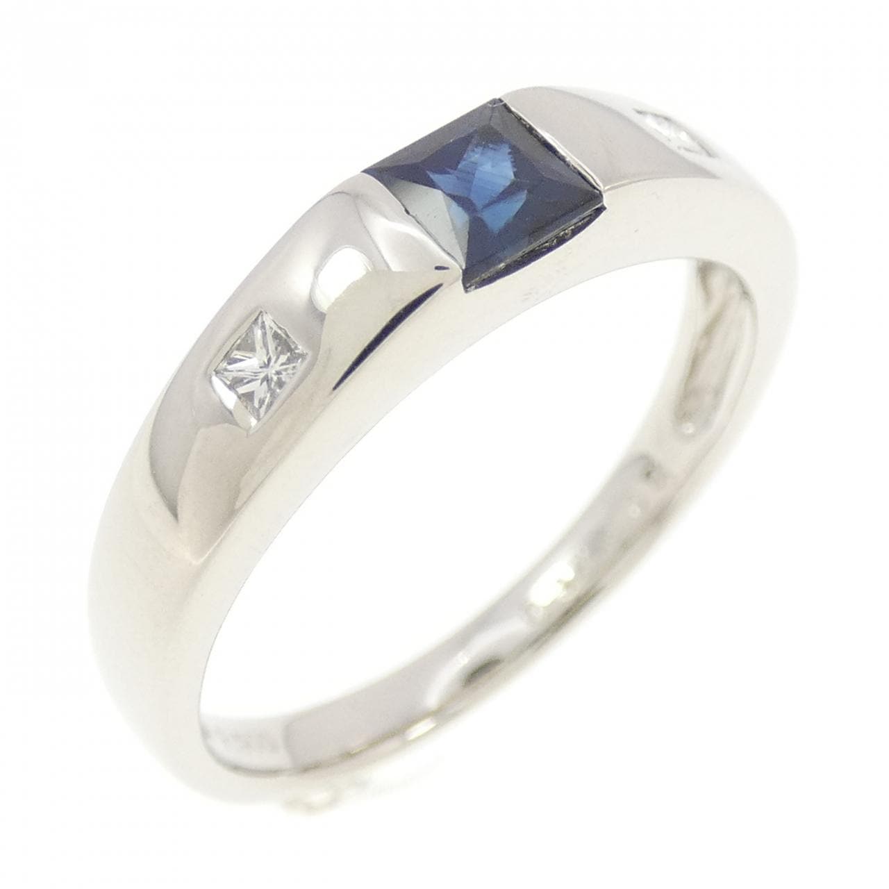PT サファイヤ リング 0.34CT