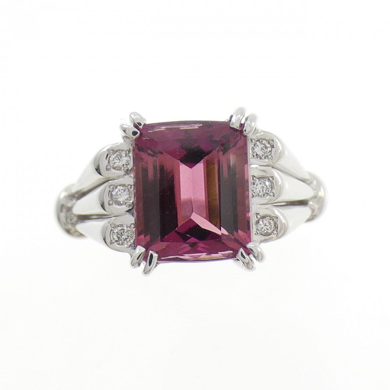 750WG トルマリン リング 3.19CT