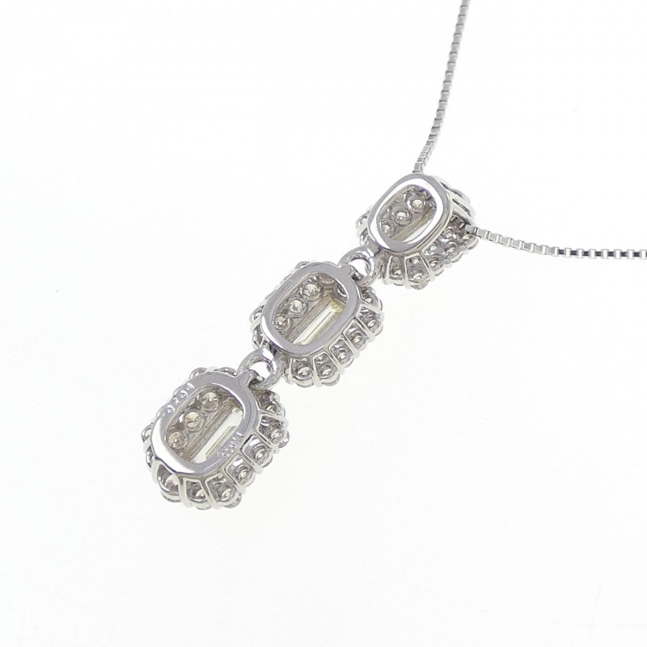 PT900/PT850 ダイヤモンド ネックレス 0.70CT