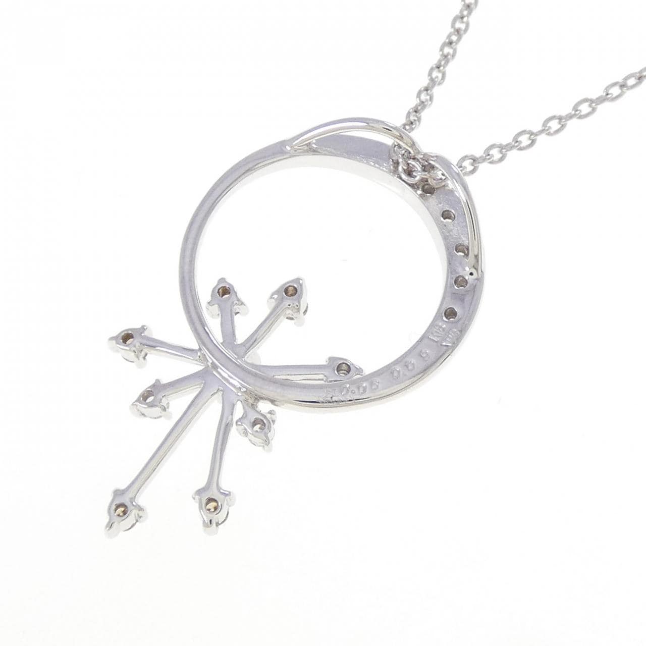 ギンザ タナカ ダイヤモンド ネックレス 0.06CT