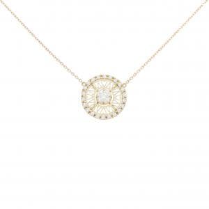 K18YG ダイヤモンド ネックレス 0.204CT