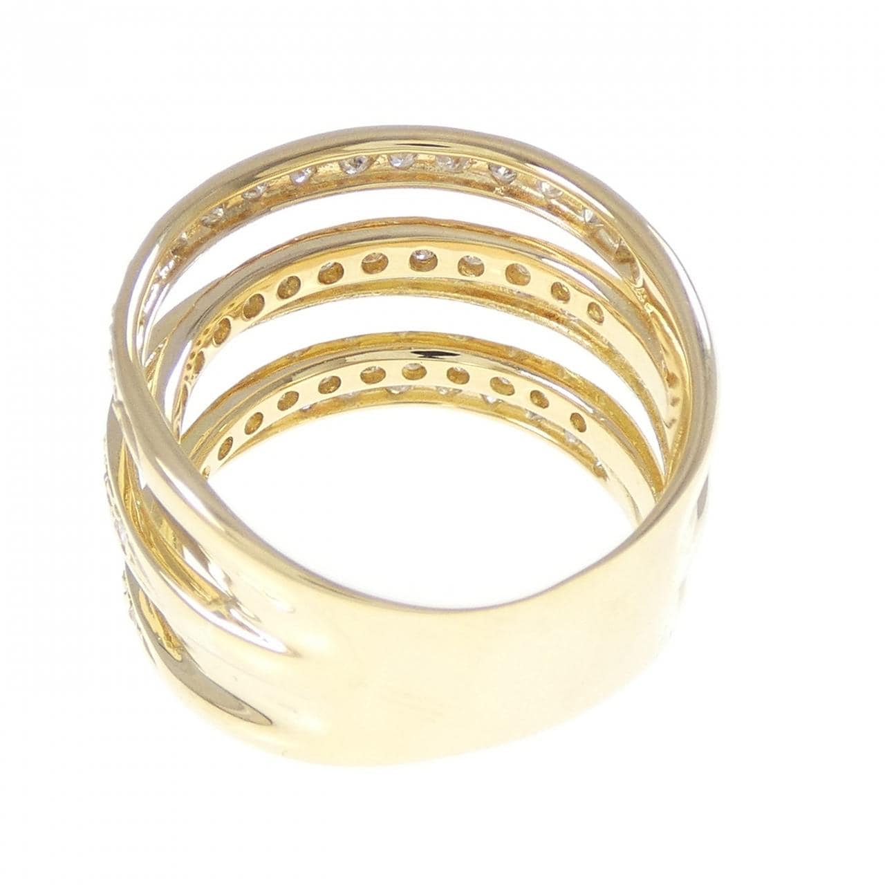 K18YG ダイヤモンド リング 1.00CT