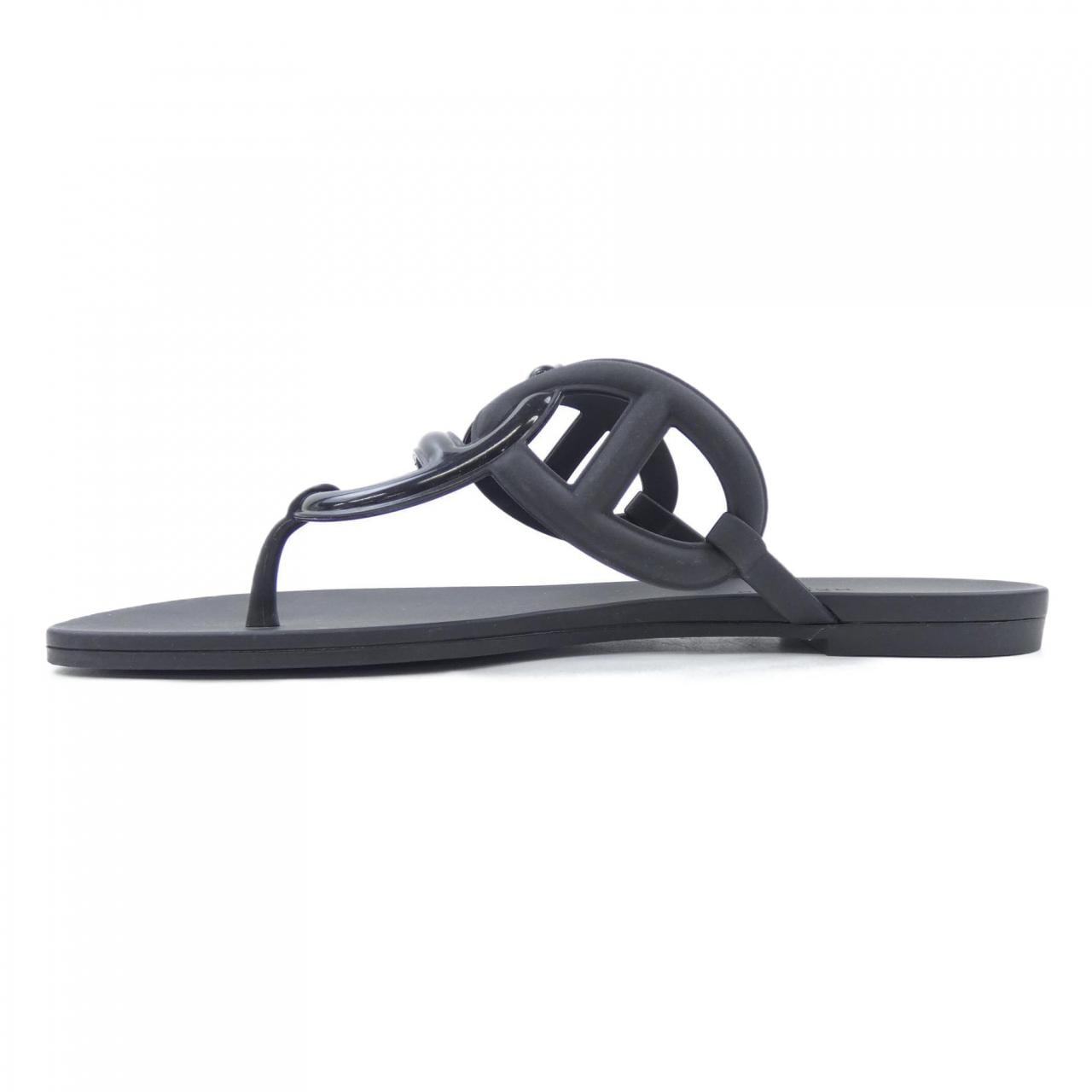 エルメス HERMES エジェリ EGERIE シェーヌダンクル 221001Z サンダル