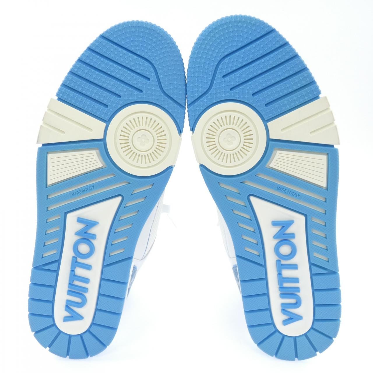 ルイヴィトン LOUIS VUITTON LVトレイナーライン モノグラムデニム スニーカー