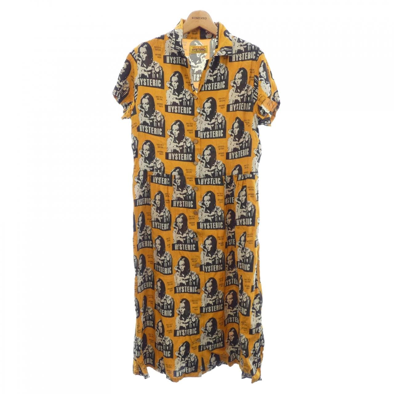 ヒステリックグラマー HYSTERIC GLAMOUR 01221AO01 ワンピース