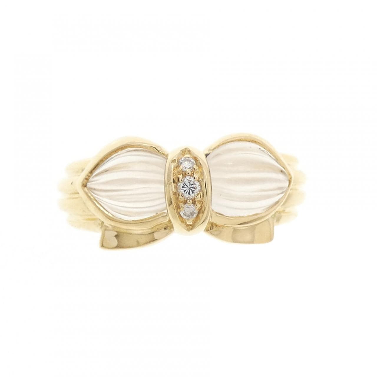 ブシュロン ロッククリスタル リング