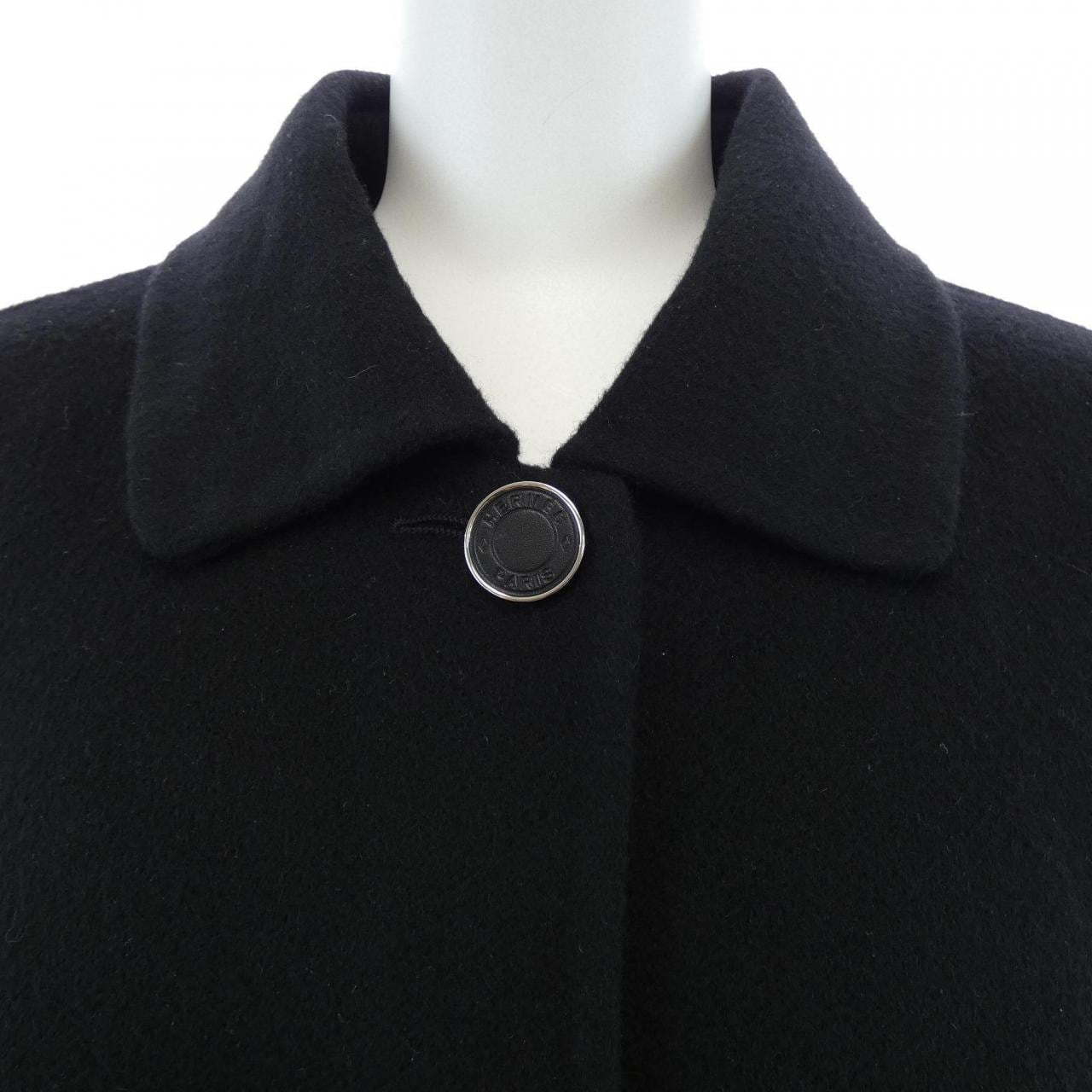 エルメス HERMES 0100DA コート