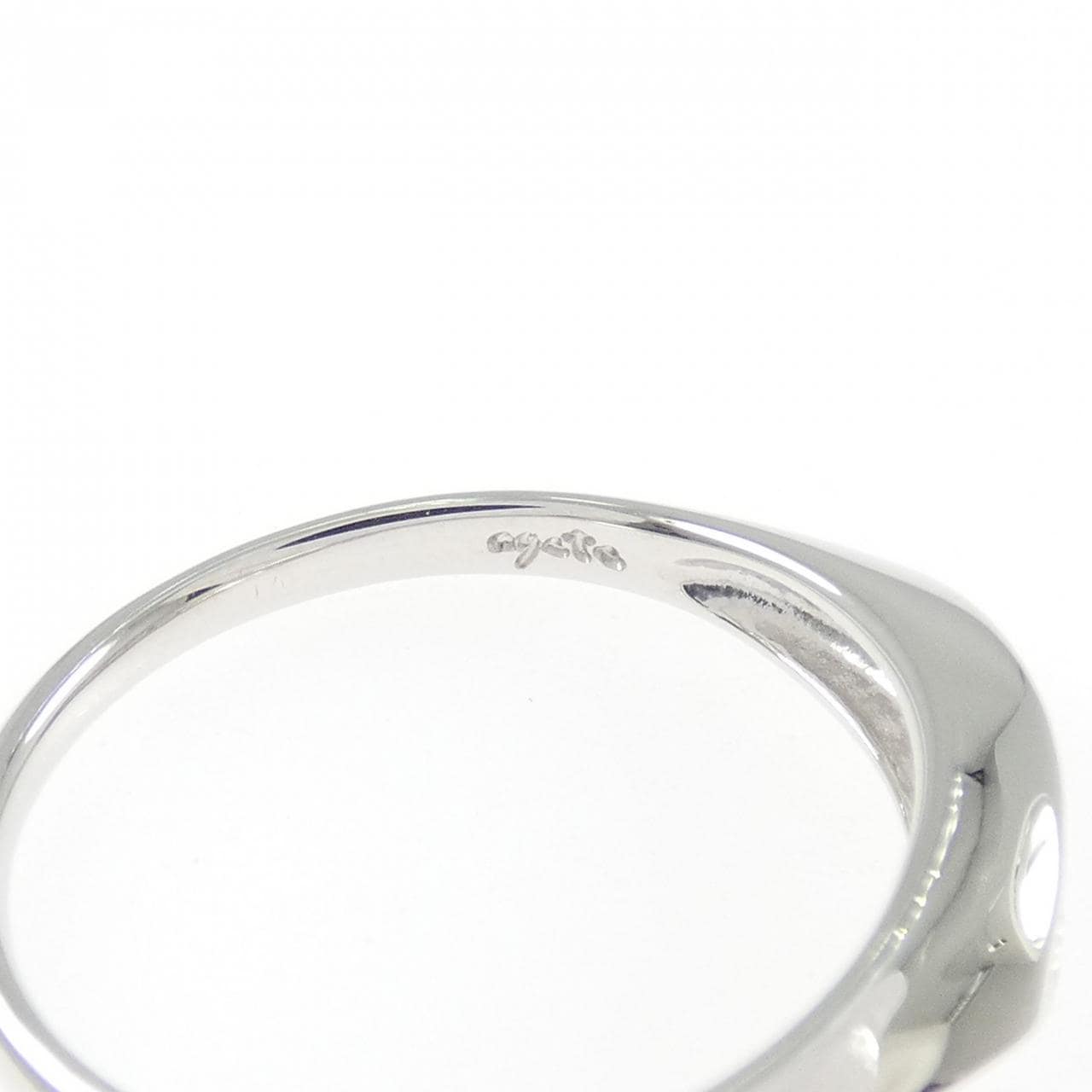 アガット ダイヤモンド リング 0.06CT