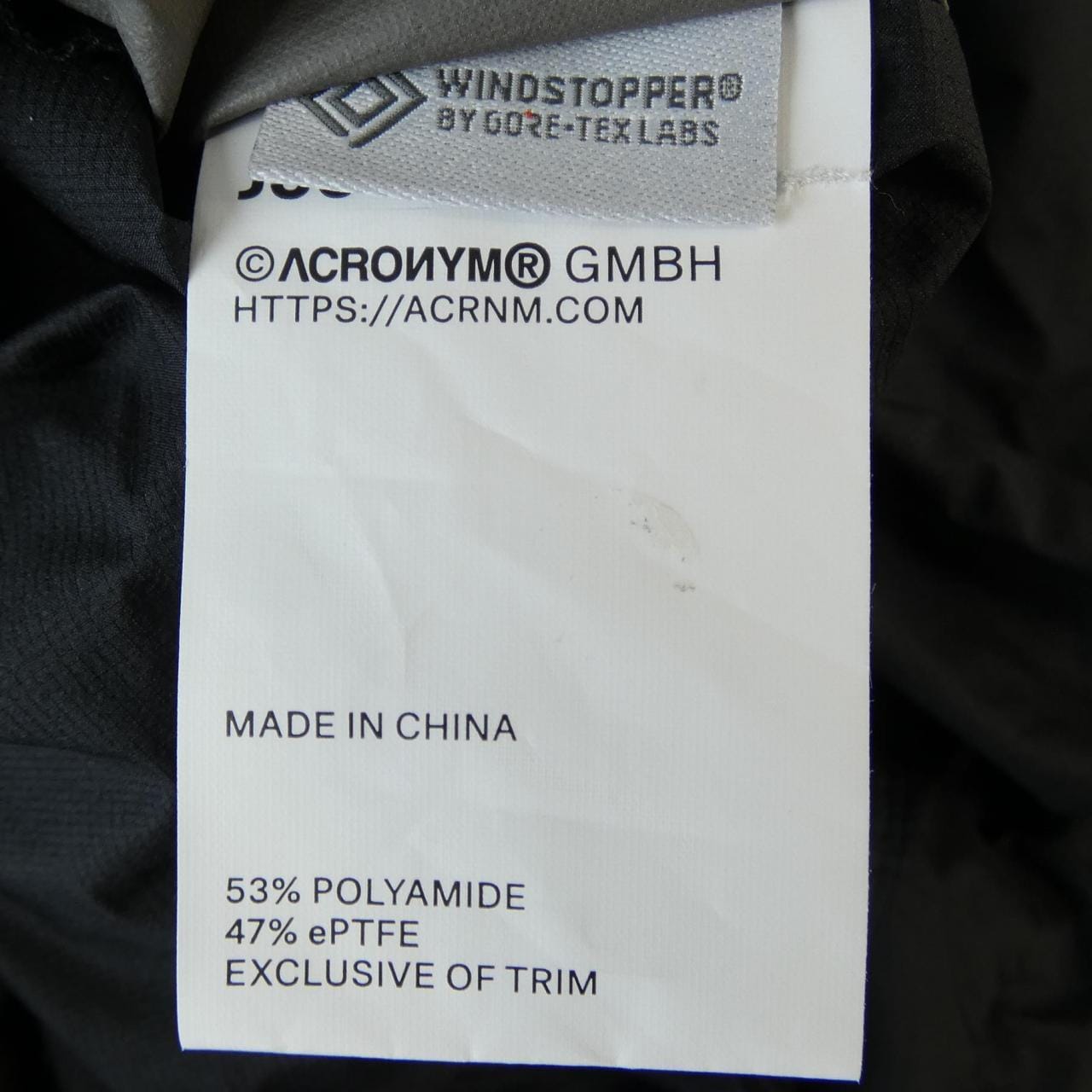 アクロニウム ACRONYM J36-WS ブルゾン