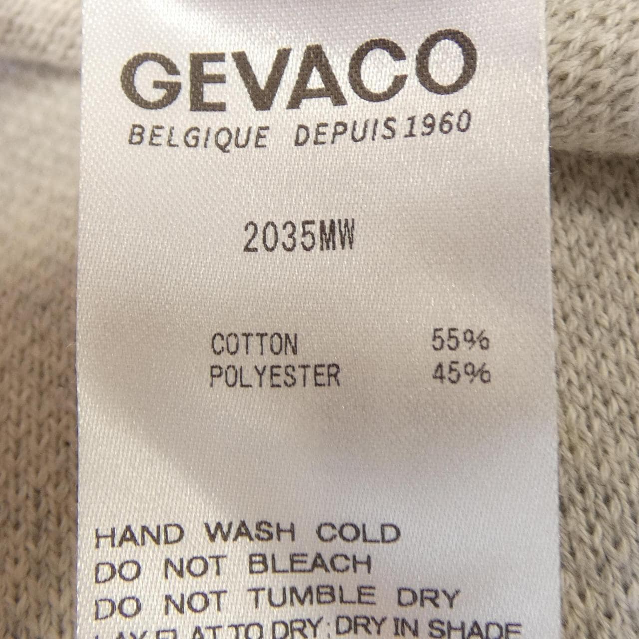 GEVACO 2035MW ニット