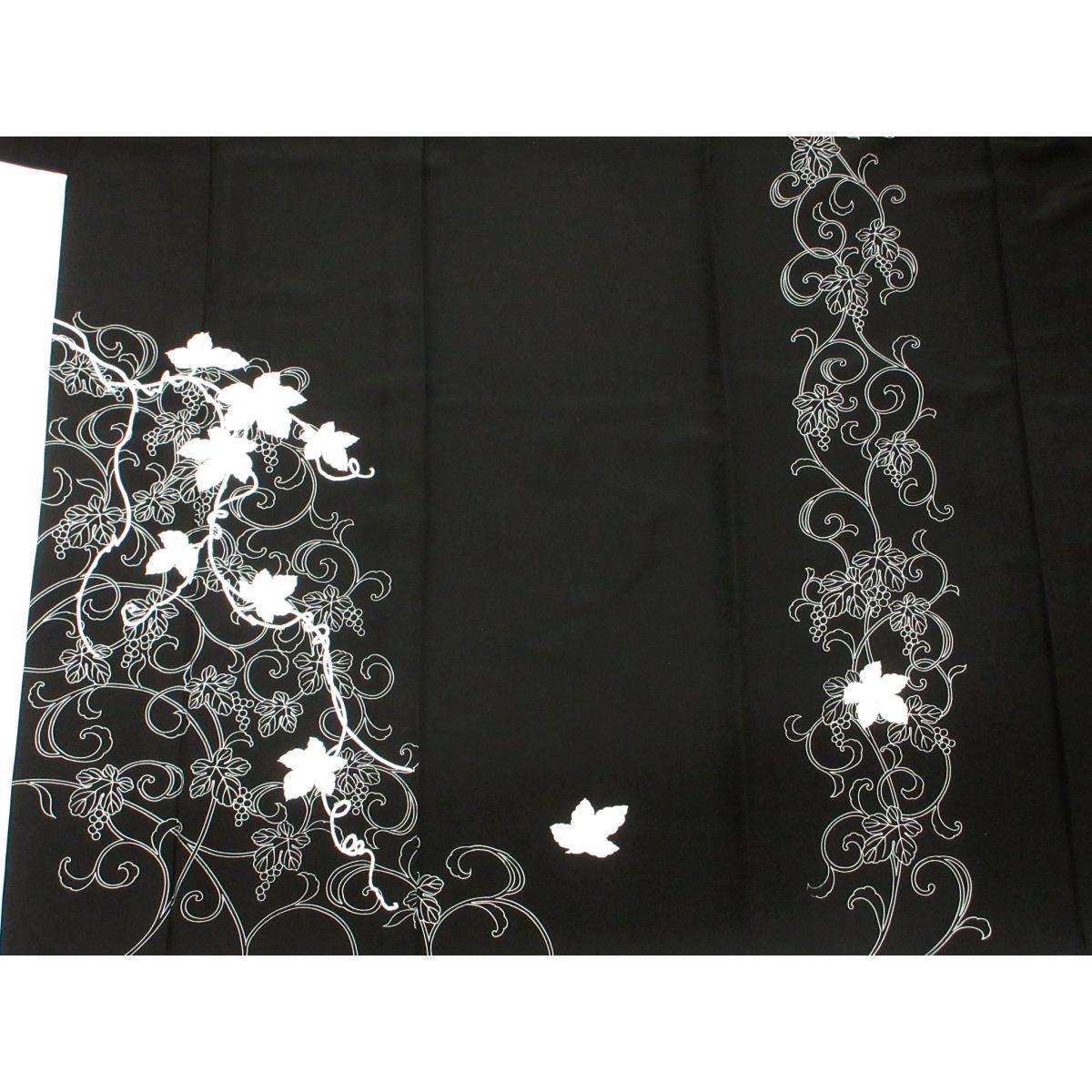 【未使用品】単衣　訪問着　銀彩加工　刺繍入り