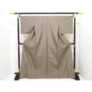 紬　証紙付【本場黄八丈】