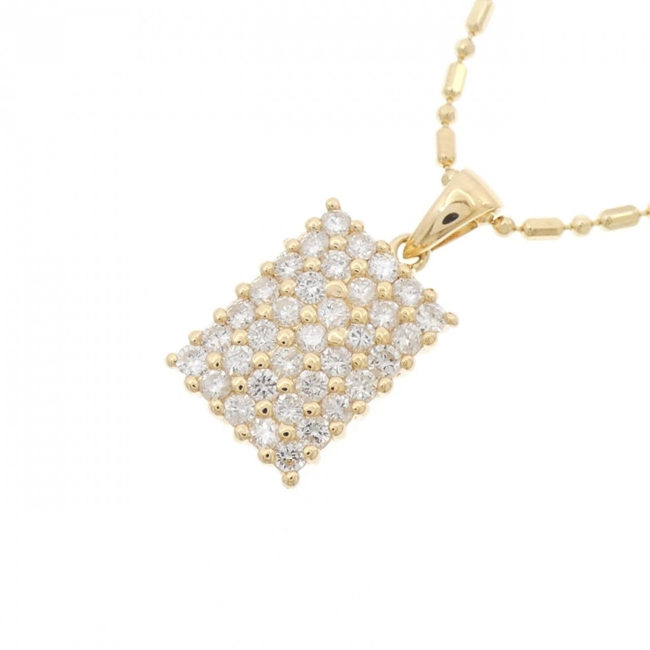 K18YG ダイヤモンド ネックレス 0.64CT