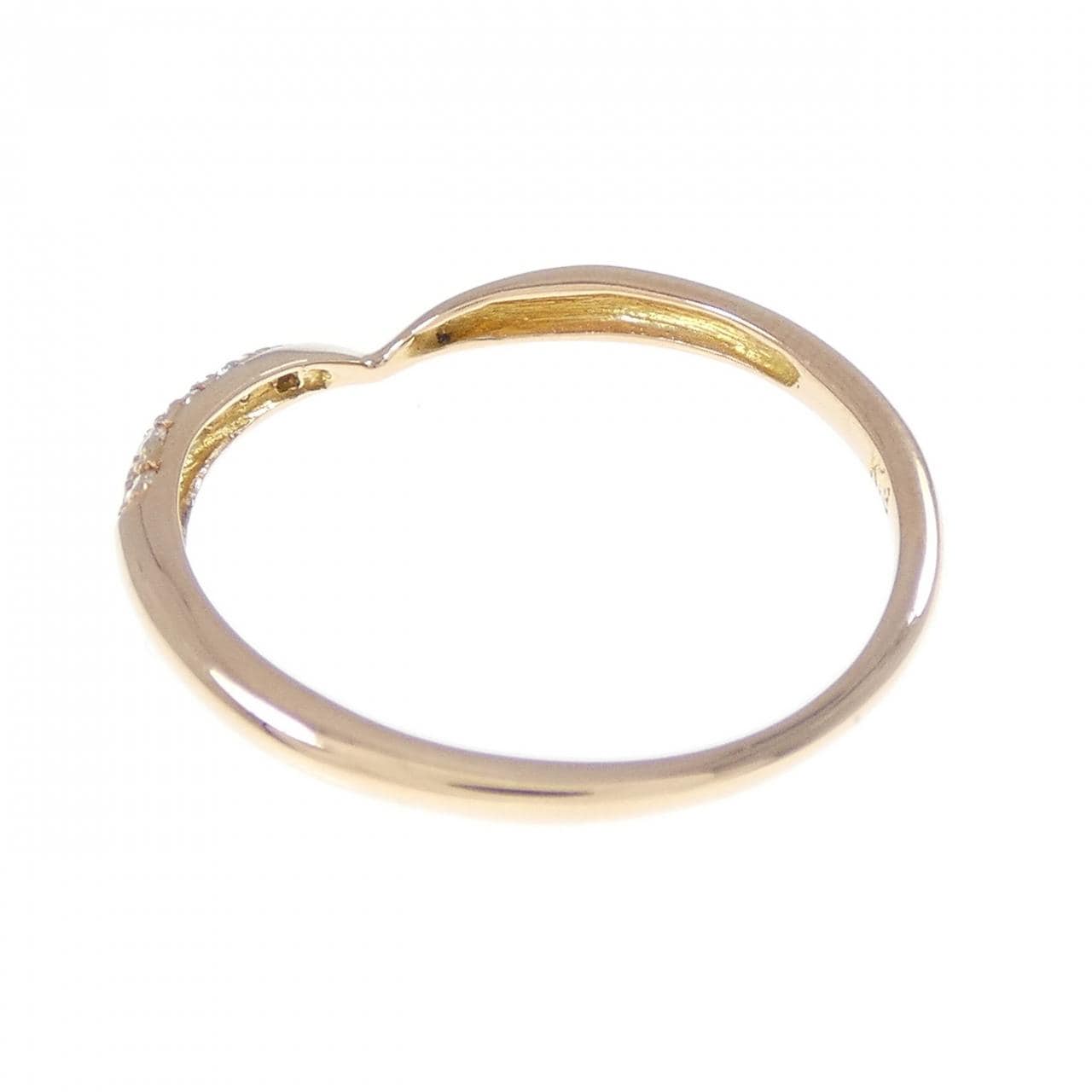 K18PG ダイヤモンド リング 0.03CT