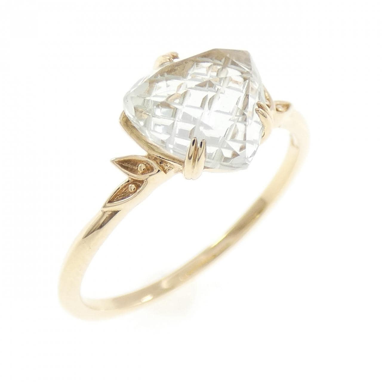 アガット クオーツ リング