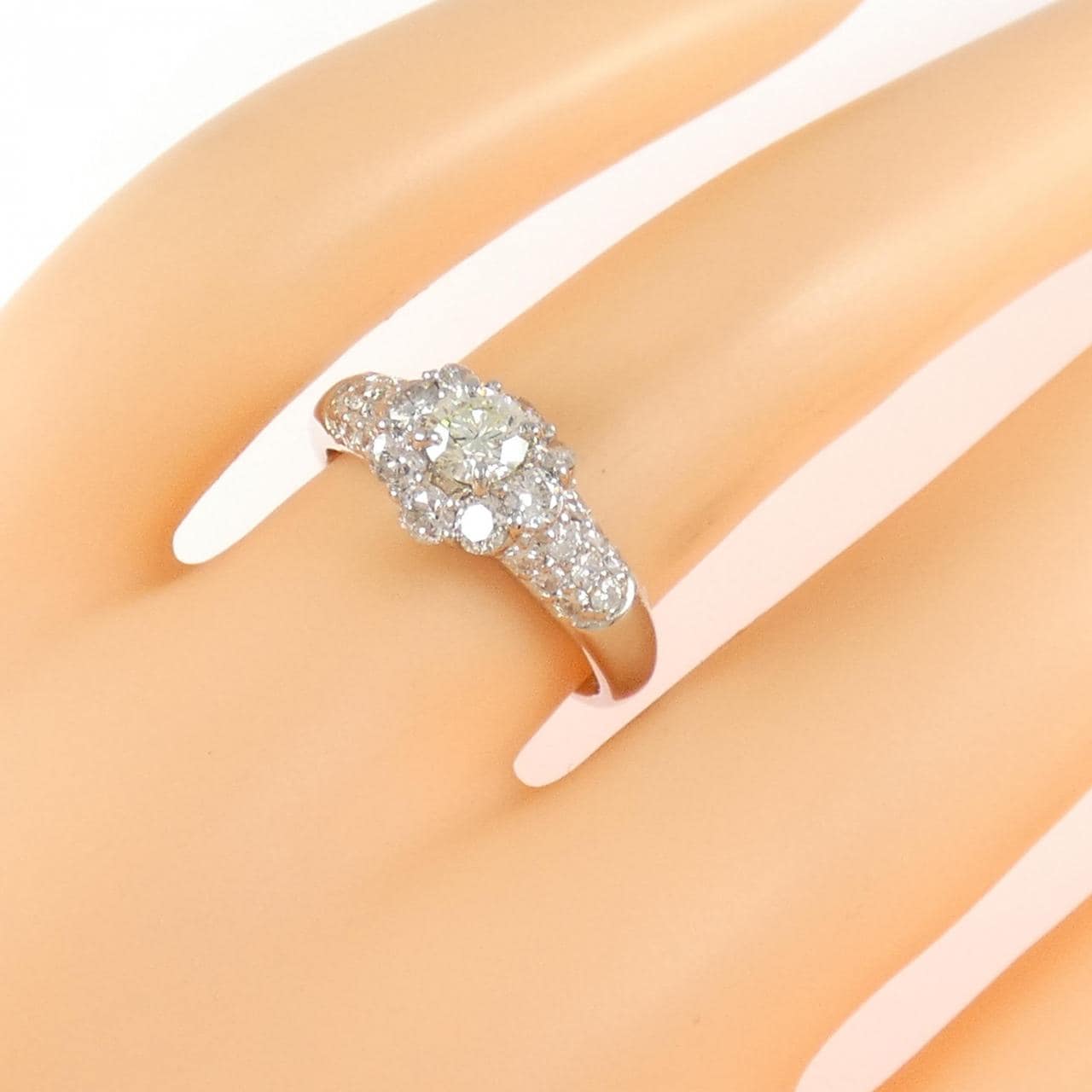 PT900 ダイヤモンド リング 0.336CT